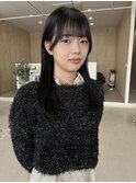 暗髪/髪質改善/奈良/顔周りカット/学生/艶髪/黒髪/アプトグロス