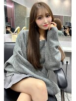 ランズ(LANDS)&nbsp;ベージュカラー　シールエクステ60本【韓国ヘア 大阪 梅田】