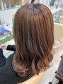エミュ 天文館店(eMu)&nbsp;□ブリーチ有無でのダブルカラーorハイライトでのお白髪ぼかし◎