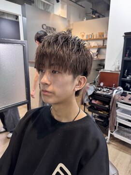 クロムトウキョウ ザ バーバー 新宿本店(CHROM TOKYO the Barber) レイヤーマッシュ