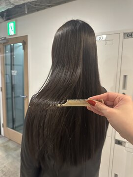 ホネン(honen) チャコールグレー×髪質改善トリートメント 薬院/平尾/天神/博多