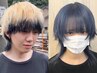 カット＋Wカラー＋水素トリートメント