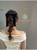 【編みおろし】自由が丘/自由が丘駅/ヘアセット/早朝