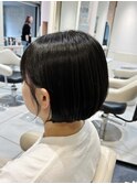 【美フォルム】頭の形がきれいに見える、つややかショート