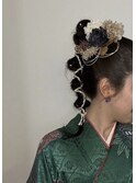 成人式アレンジ