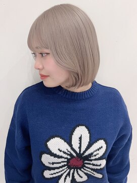 ビューシンサイバシ(VIEW SHINSAIBASHI) デザインカラーハイトーン前髪レイヤーカットイメチェン10代20代