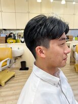 モリオ フロム ロンドン 成増店 【morio成増/宇佐美】アップバング/短髪メンズカット