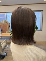 モコヘアーフロール(MOCO hair flor)&nbsp;まとまり重視のナチュラル切りっぱなしボブ