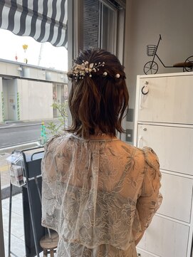 セカンドホーム 武蔵小杉(Second Home) ハーフアップスタイル