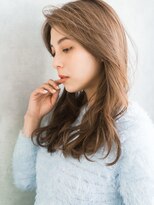 エスドットブルーム 梅田店(S.BROOM)&nbsp;【S.BROOM　梅田】かきあげ韓国風くびれレイヤースタイル