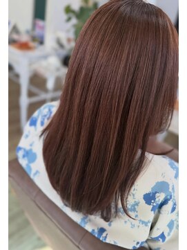 ヘアアトリエ ナイン(hair atelier nine) ヘッドスパ/チェリーレッド/ハイレイヤーウルフ/髪質改善/福島市