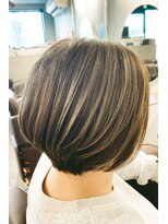 アカヒゲ 新札幌店(AKAHIGE)&nbsp;ショートボブハイライト