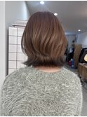 暖色ベージュ　ローライト