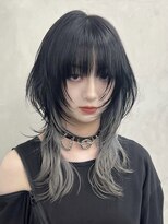 スノットバイガルテ(SNOT by GARTE) ウルフカット×インナーカラー