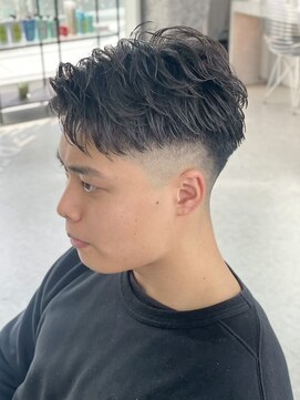 デュー 栄(DEW) 【DEW】シャドウフェザー/ニュアンスパーマ/フェード