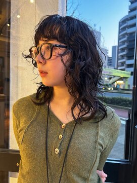 アルシュ 南堀江(ARCHE) ミディアムパーマ　stylist今村
