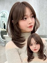 グローアイヴィ 大宮(GLROW IVY)&nbsp;★IVY ミディアムレイヤー　レイヤーカット　顔周り　大宮