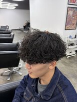クロウ 豊川(CROW) 波巻きシャドウパーマ