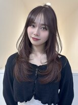 アイトーキョーエス 渋谷(AI TOKYO S)&nbsp;レイヤーカット/ココアブラウン/ブリーチなし/髪質改善/渋谷