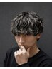 【Men's】メンズカット＋ハイライト/メッシュ+パーマ　￥17600～