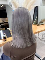 ヴェルダ 池袋店(verda) ブリーチ2回 シルバーグレージュ