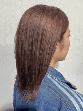 シェリー(Cherie) ブリーチせずにできるピンクベージュ