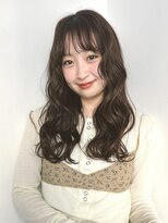 フィルムス 横浜(FILMS+) ひし形レイヤーボブハッシュ/顔周り/オリーブベージュ/横浜+