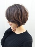 40代50代抜け感大人ショートボブ【Ruufus】