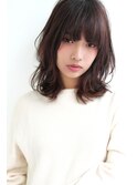 【Laetus/大和西大寺】ラベンダーグレージュ×甘辛モードミディ