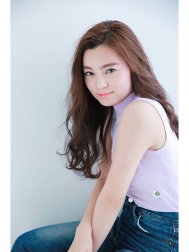 ニューヨークニューヨーク 梅田茶屋町店(NYNY) 外国人風ゆる巻きロングヘア