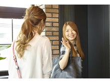 <お見送り>お客様にまた来ていただけるように…