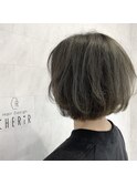 ボブスタイルマットグレージュ☆