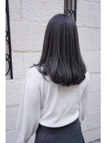 フルール たまプラーザ(Fleur)&nbsp;ダークグレージュ/セミロング/ツヤ感/ブリーチなし