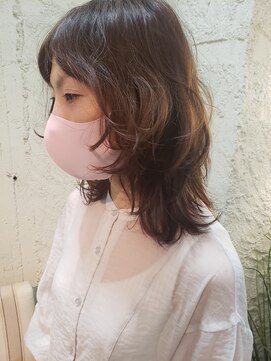ペネロープ(Penelope) 大人かわいい　ゆるふわウルフミディ！　遠藤至
