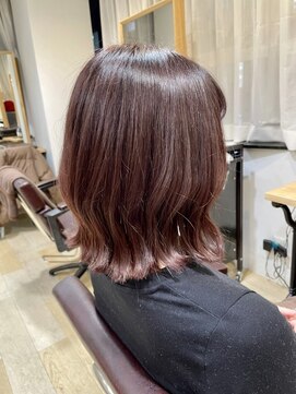 リソ 銀座(RISO) 【20代・30代に！】ベビーピンク×パープルカラー【RISO銀座】