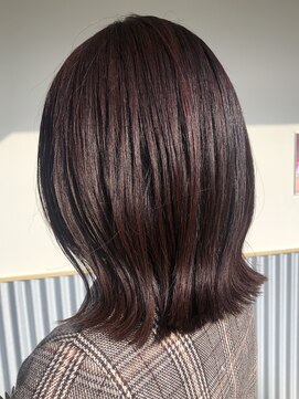 ルトワプラス(Lutowa plus) チェリーレッド×重め外ハネボブ