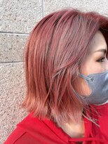 ビーハイブ ギフト(BeeHIVE GIFT) ピンクボブ 派手髪