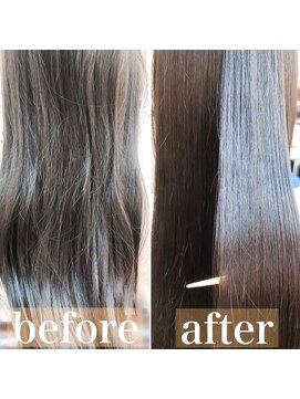 ミシェリー(misherry) 小顔似合わせカットアースカラー韓国風トリートメント艶々潤い