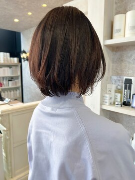 キャアリー(Caary) 福山市美容室Caary人気 梅雨対策!!ナチュラルストレートパーマ