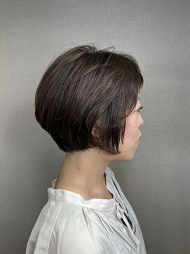 リリ(Liri material care salon by JAPAN) 頭の型が綺麗なボブデザイン