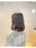 アークプラス(arc+)&nbsp;ミディアムのコテ巻き風デジタルパーマ