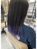 キキ(kiki by KENJE) suso color × Blue purple