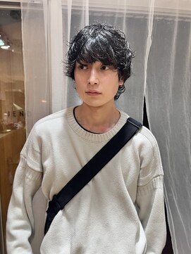 ジェノ(JENO by apish) 波巻きベースのマッシュウルフパーマ！