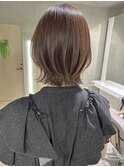 レイヤーボブ 韓国ボブ レイヤーカット くびれヘア