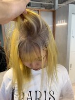 エイトデイズ 三宮駅前店(EIGHT days)&nbsp;ルーツカラー　イエローカラー