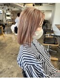ミルクティーベージュケアブリーチ