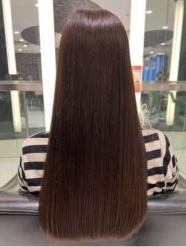 エアー 銀座タワー(AIR) ツヤ髪スタイル/くすみカラー/美髪/ケアカラー　【榛葉】