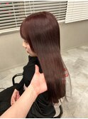 【福岡美容室/小山田】ピンクブラウン×髪質改善トリートメント