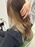 【インナーカラー】カット＋ダブルカラー＋Ｔｒ※インナーのみブリーチあり◎