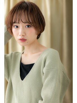 カバーヘア イヴ 戸頭店(COVER HAIR EVE) 前下がり大人かわいい小顔マッシュウルフTb5戸頭20代30代40代